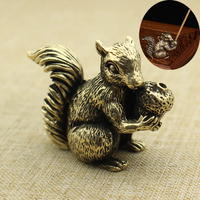 Solid Small Squirrel Ornament