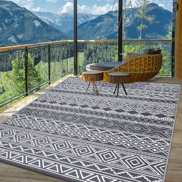 5x8 Outdoor Reversible Rug